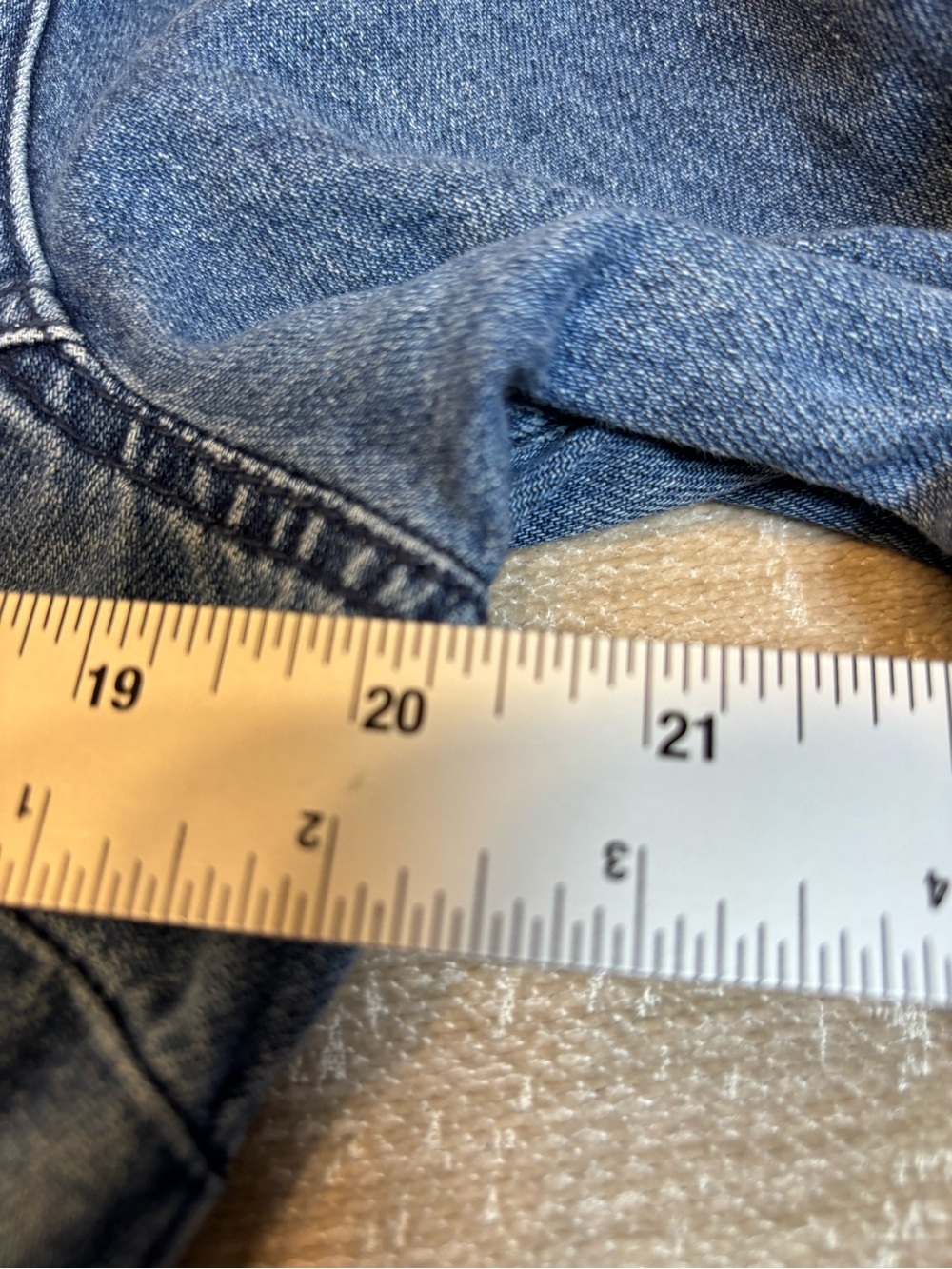 Old Navy Denim Utility Jean Jumpsuit Long Sleeve Medium Wash Size M EUC - Picture 4 of 12